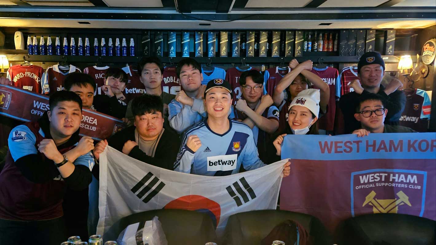 Korean Hammers Claret and Blue night 