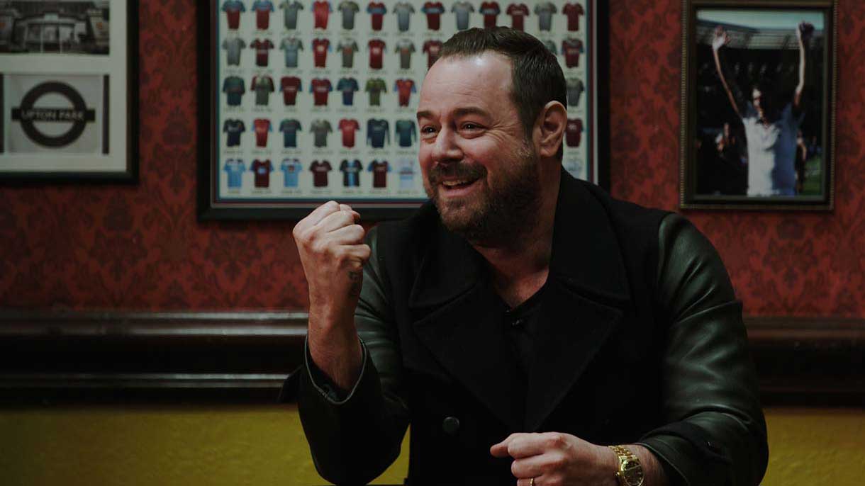 Danny Dyer starred in Eastenders for over nine years 