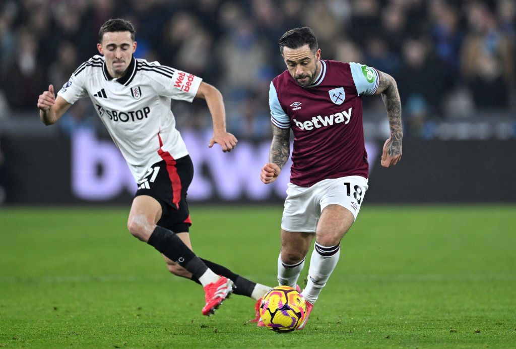 Danny Ings in action against Fulham