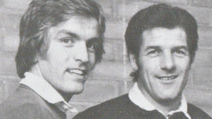 Billy Jennings and manager John Lyall