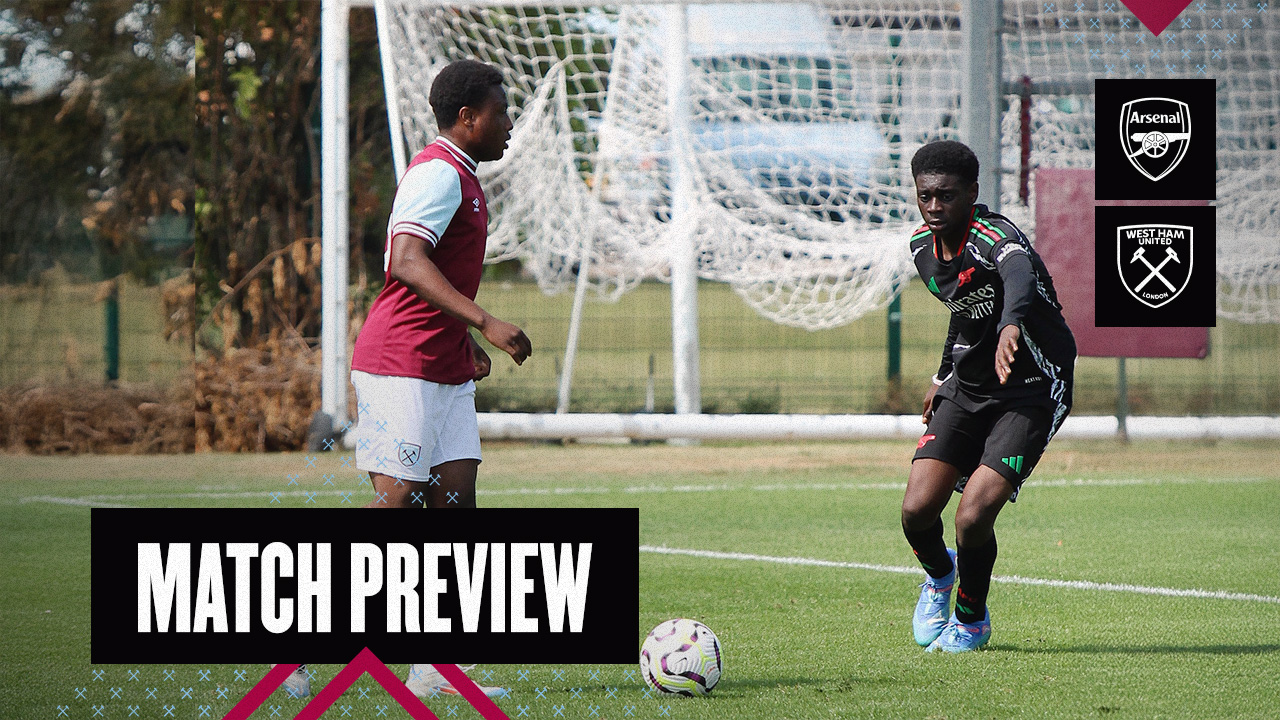 Preview | Arsenal U18s v West Ham United U18s