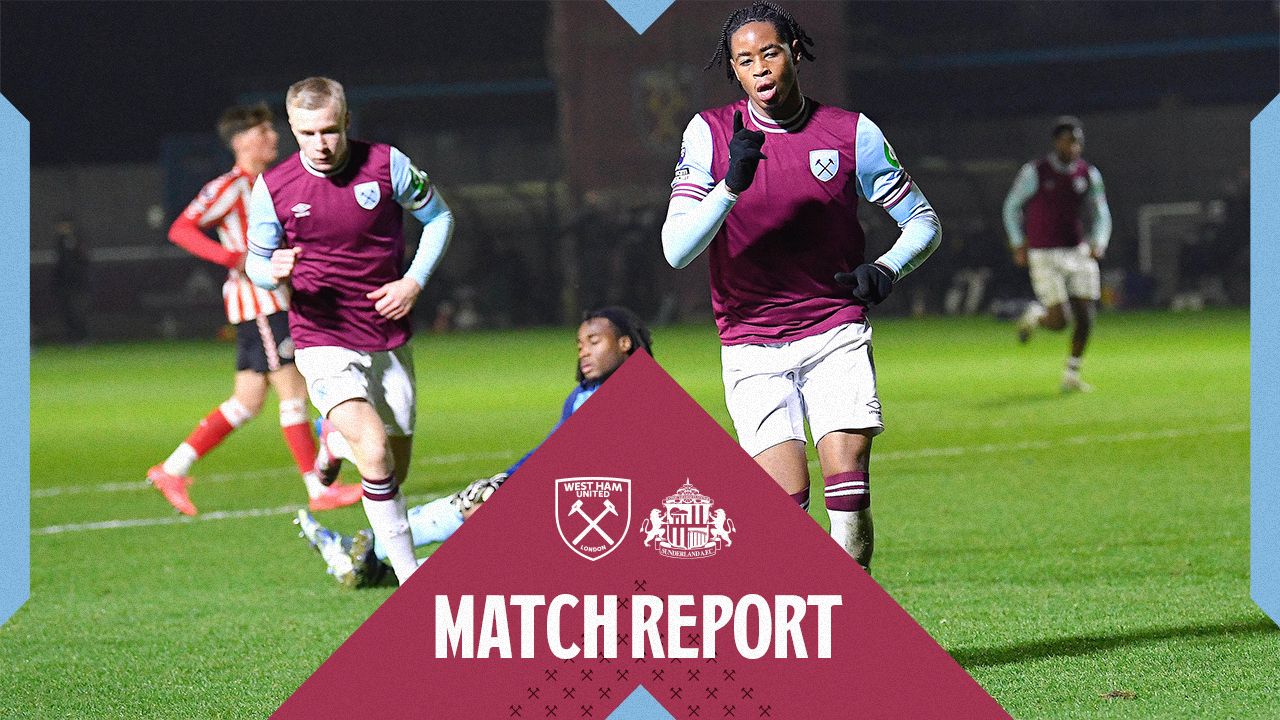 Match Report | U21s v Sunderland