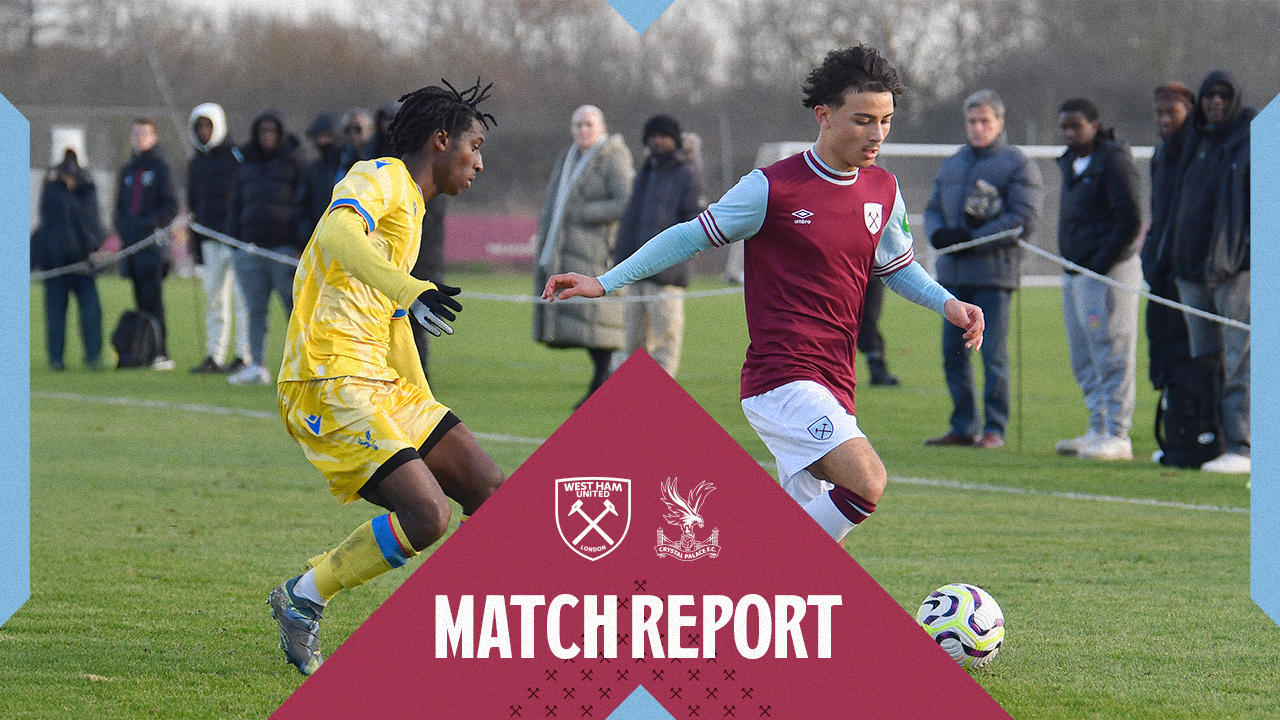 Match Report | U18s v Palace