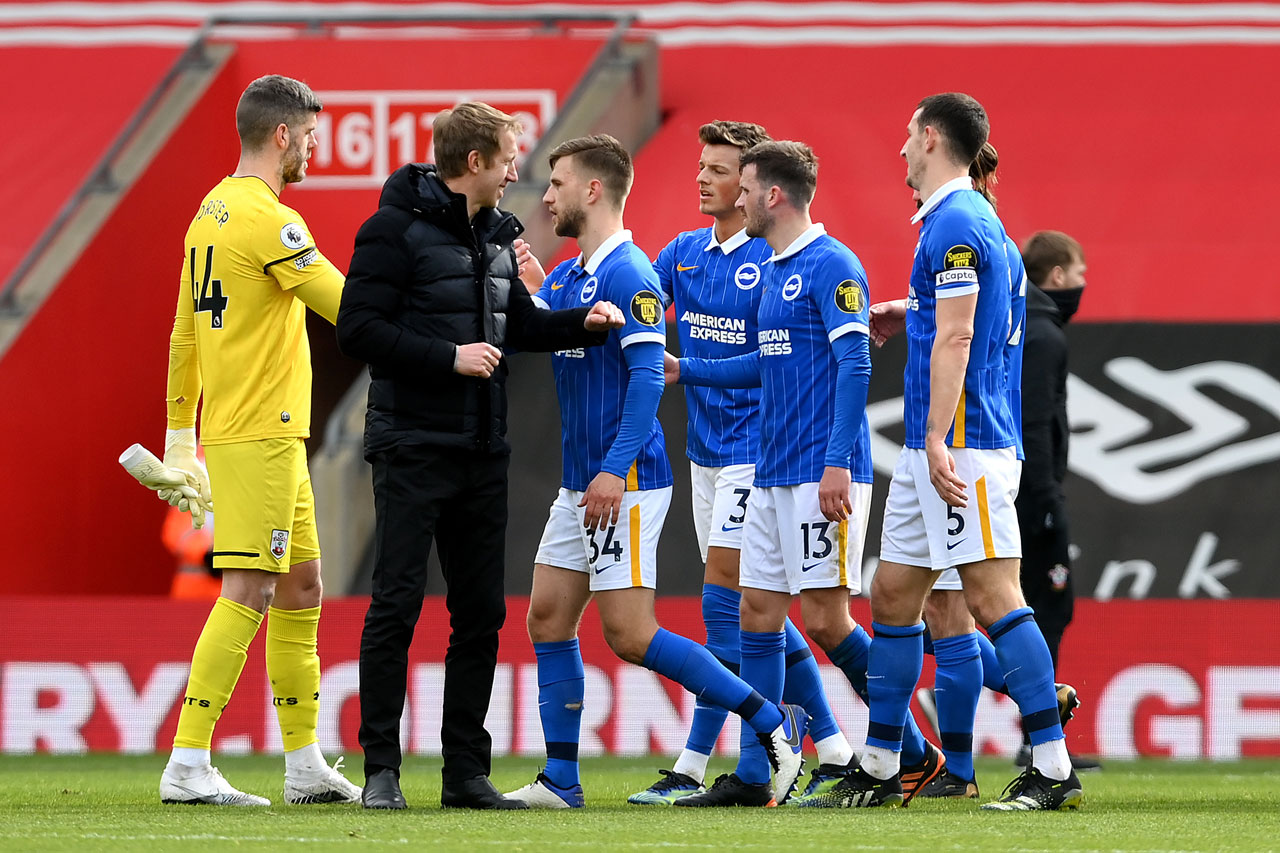 Graham Potter at Brighton