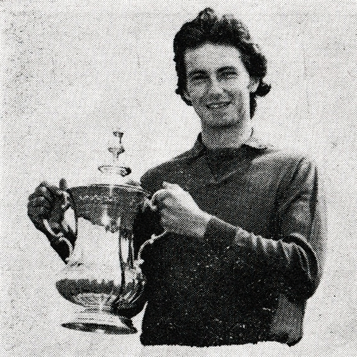 Mervyn Day proudly holds the FA Cup trophy