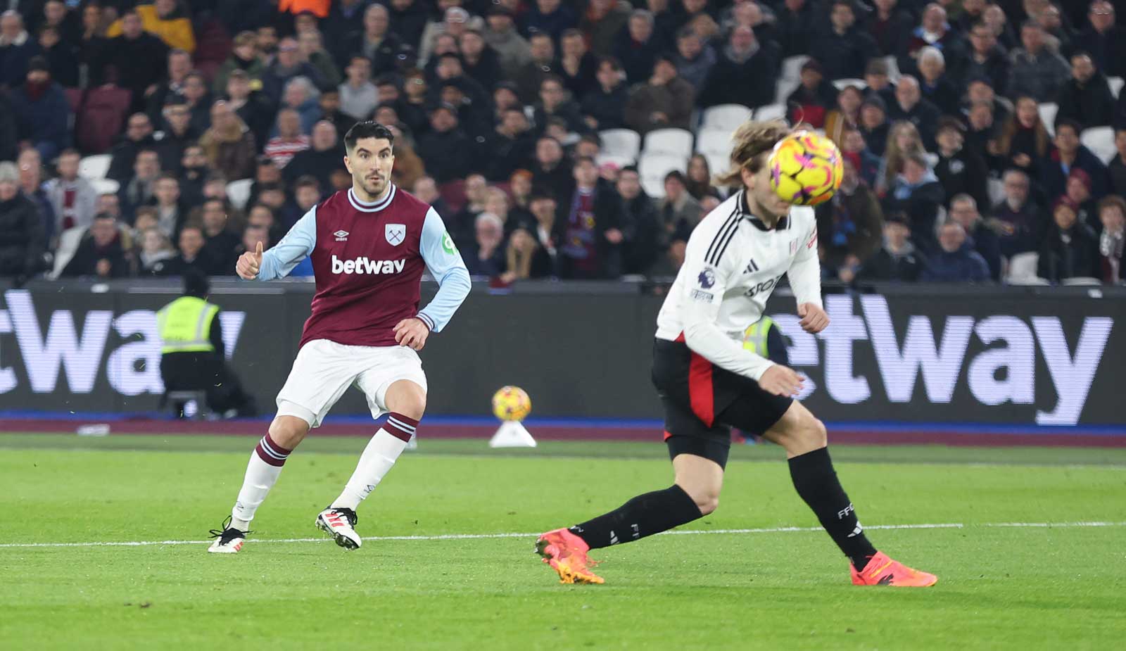 Carlos Soler scores against Fulham