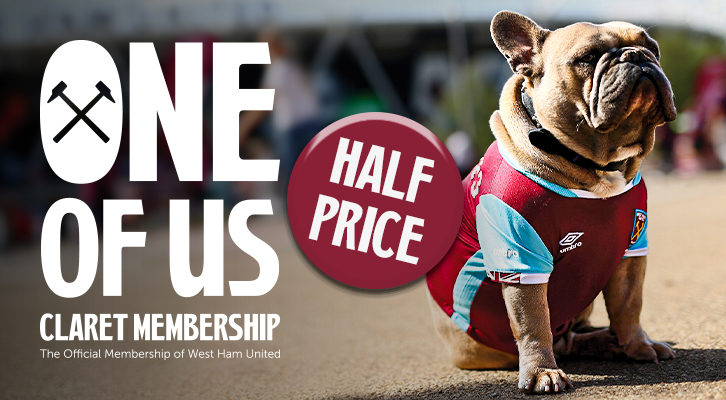 Claret Membership Half Price