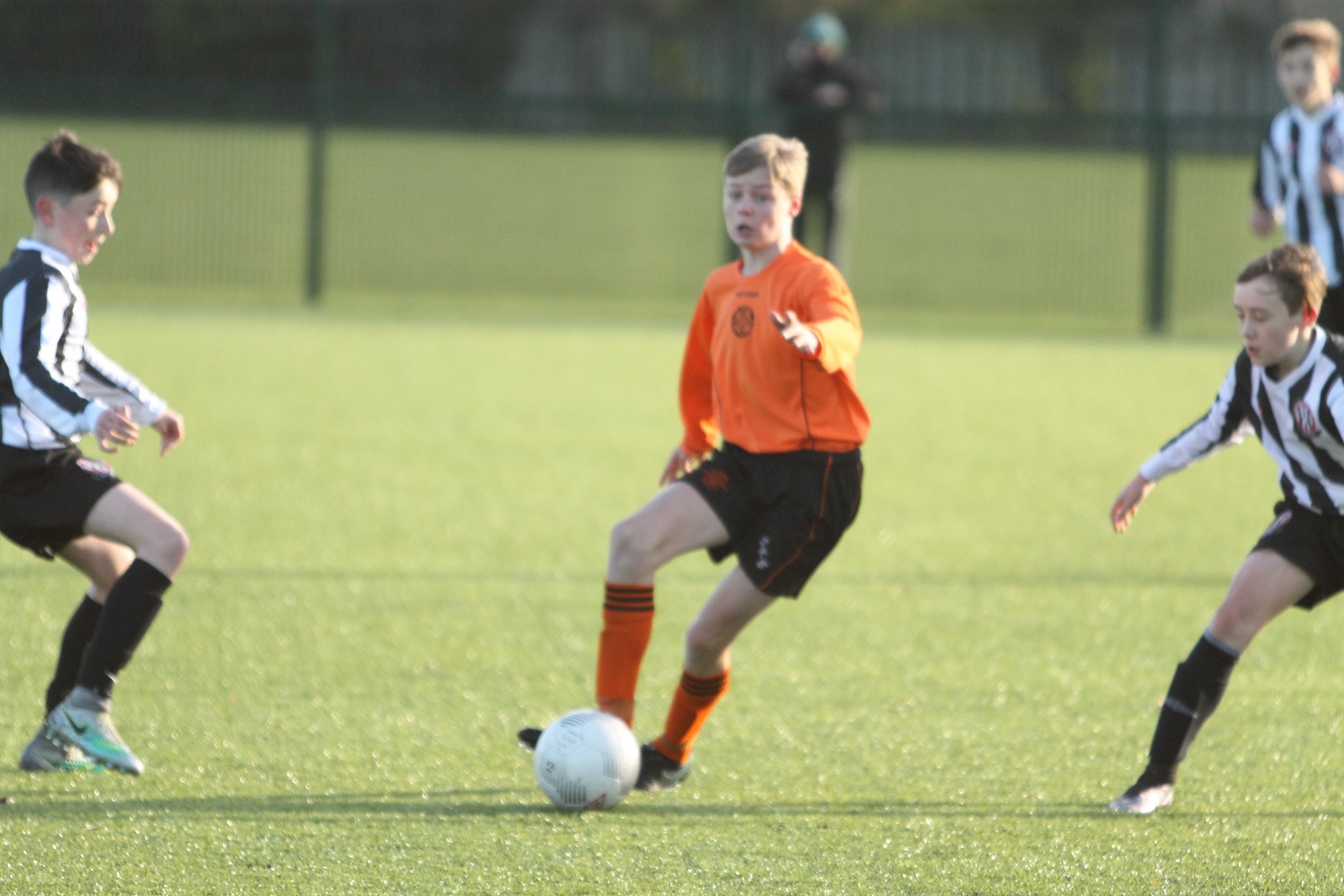 Evan Ferguson in action for St Kevin's Boys