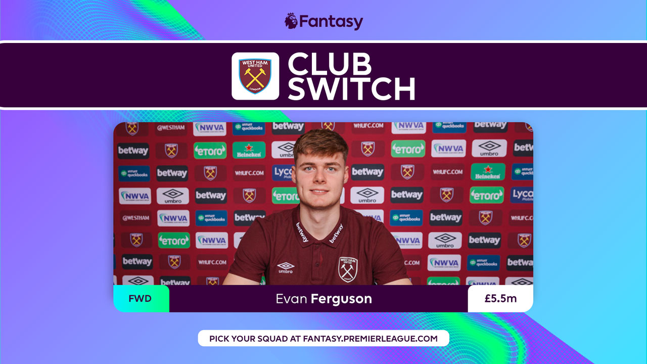 Evan Ferguson FPL price reveal