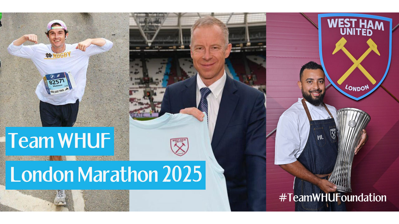 West Ham United Foundation Launches 2025 London Marathon Campaign