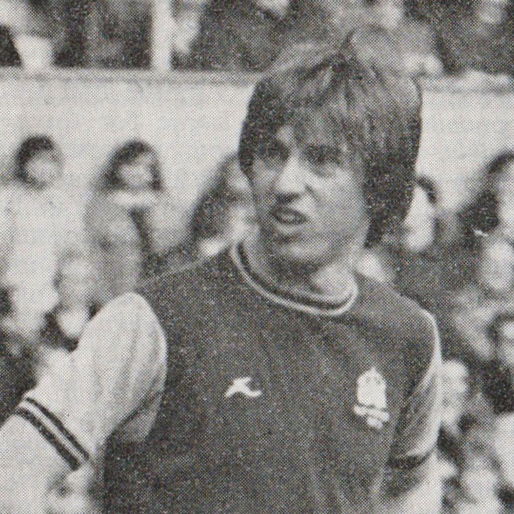 Geoff made his first team debut against Birmingham City in March 1976