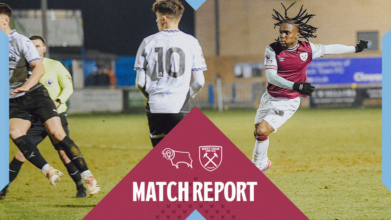 Match Report | Derby County U21s v West Ham United U21s