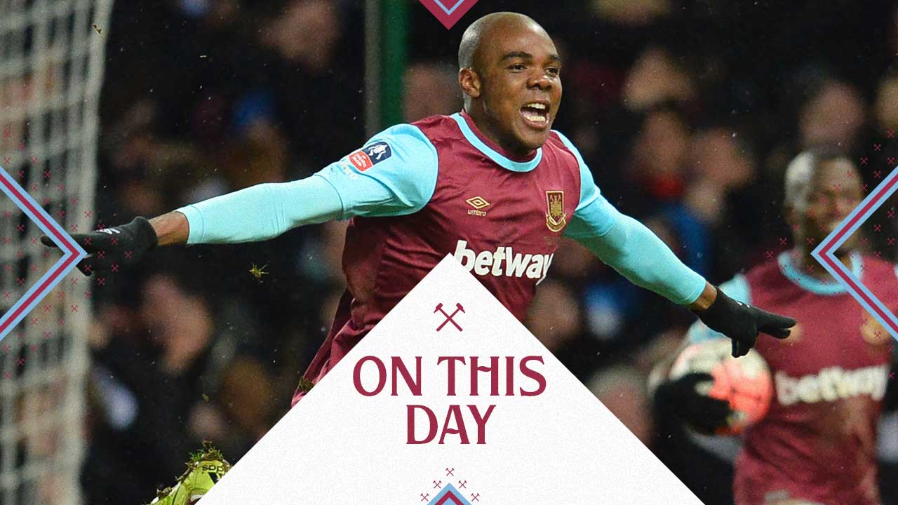 Angelo Ogbonna celebrates his winner against Liverpool