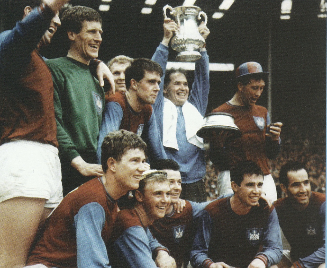 Rob's father Bill lifted the FA Cup in 1964