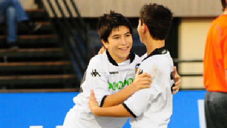 Carlos Soler at the Valencia Academy