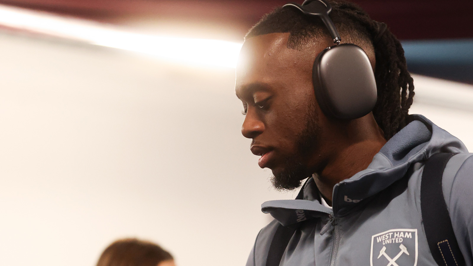 Aaron Wan-Bissaka arrives ahead of facing Newcastle United