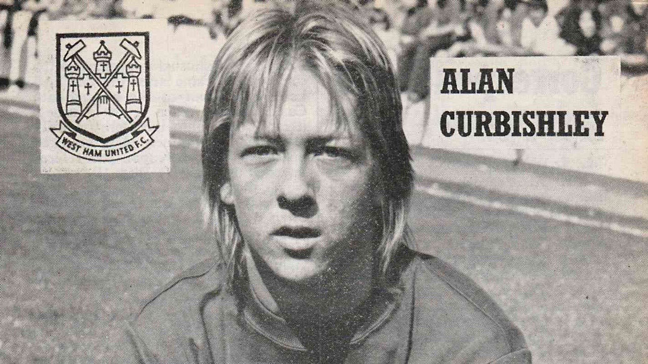 Alan Curbishley in 1974/75