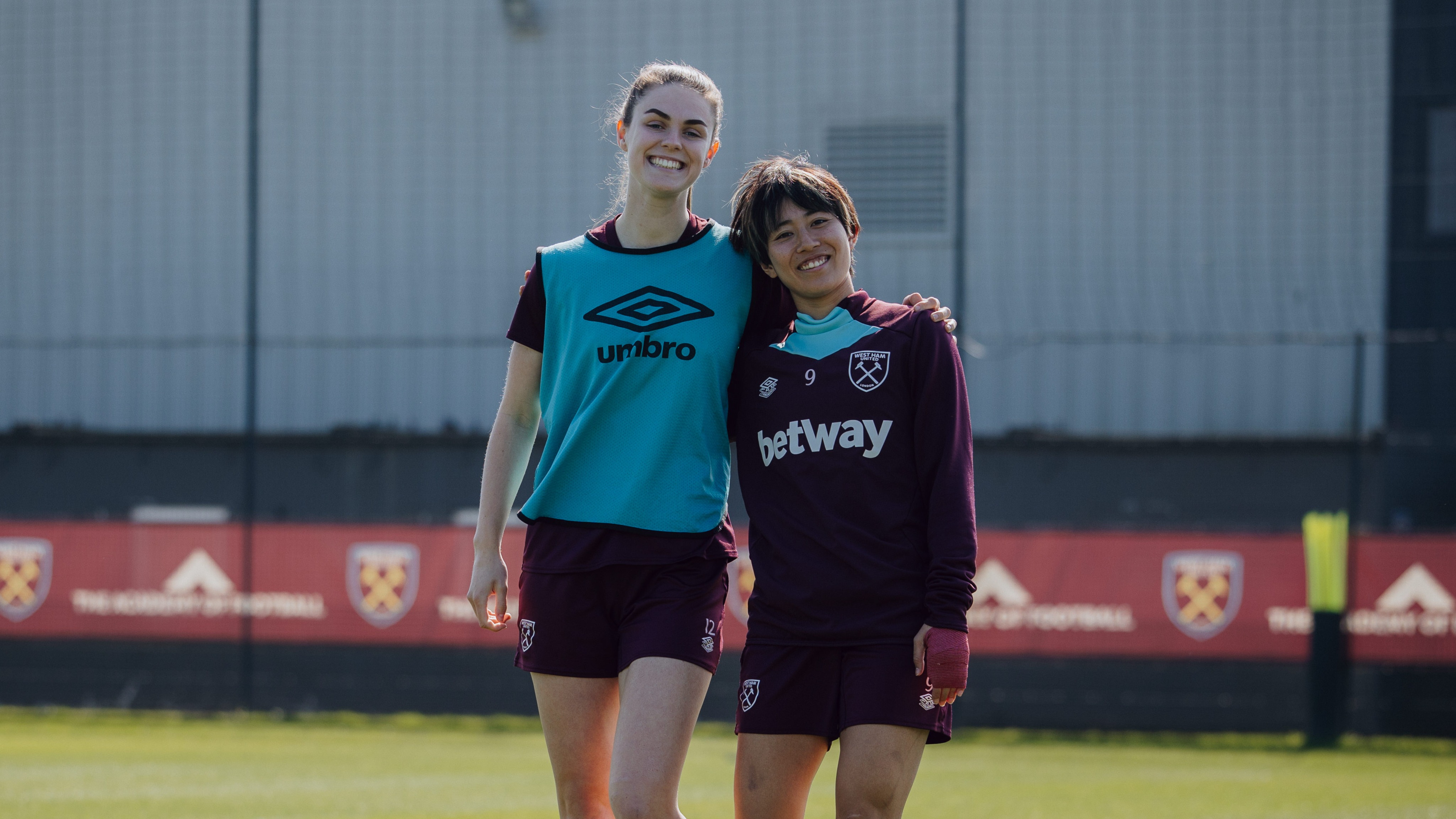 Riko Ueki and Emma Harries