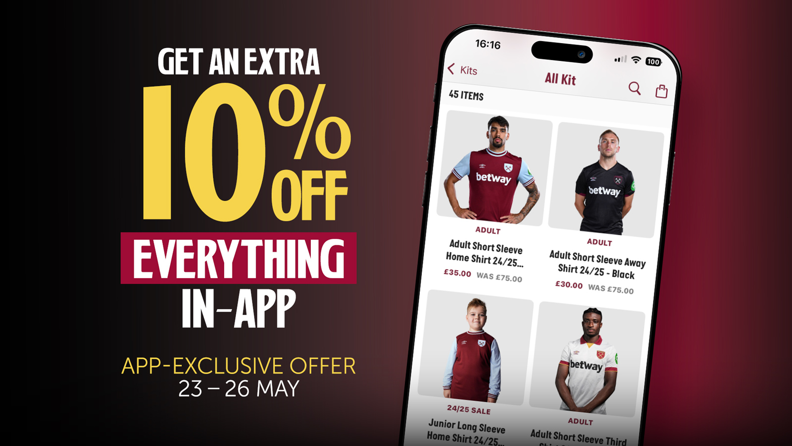 10% off in-app