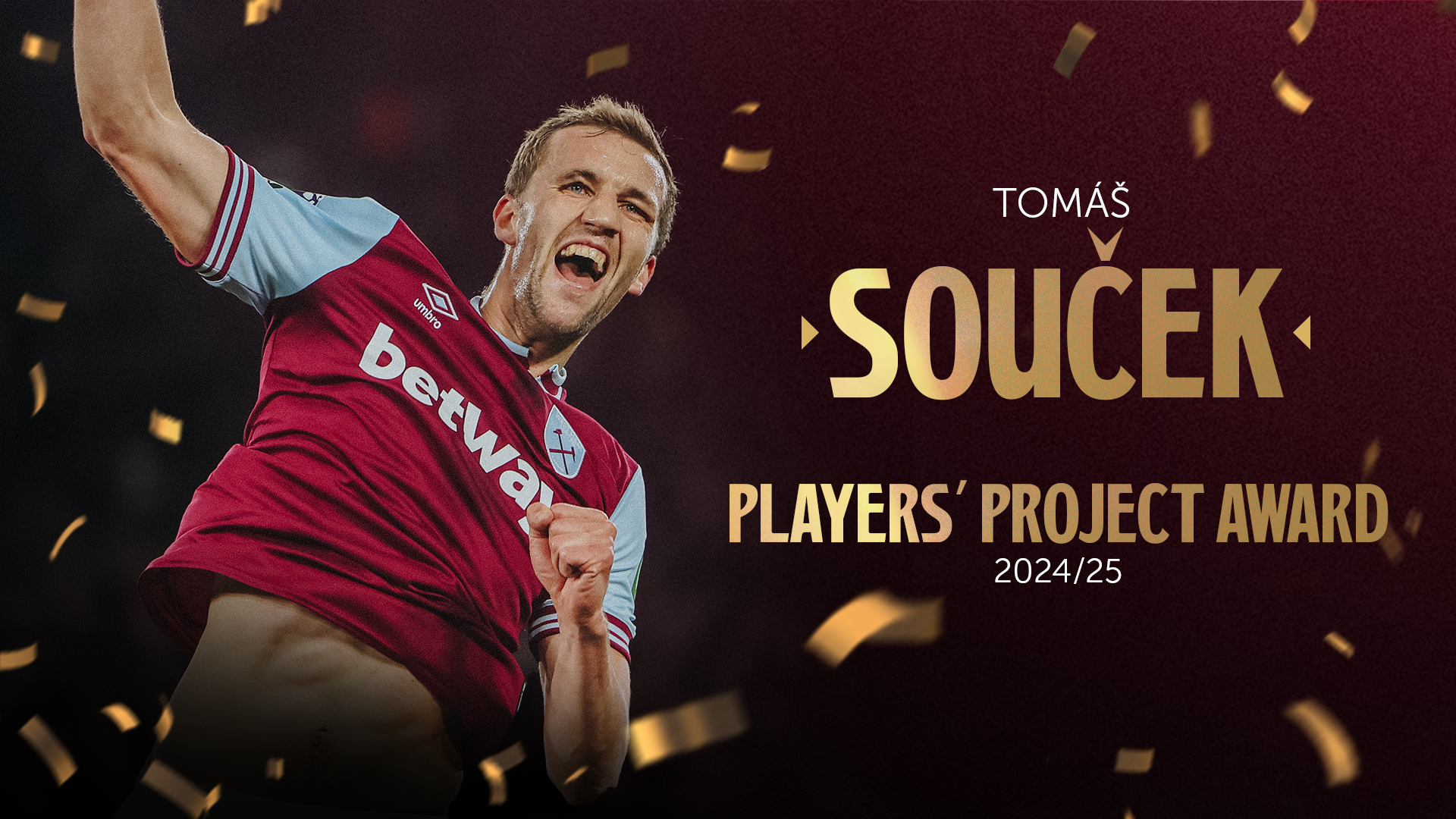 Tomas Soucek Players' Project Award 2024/25