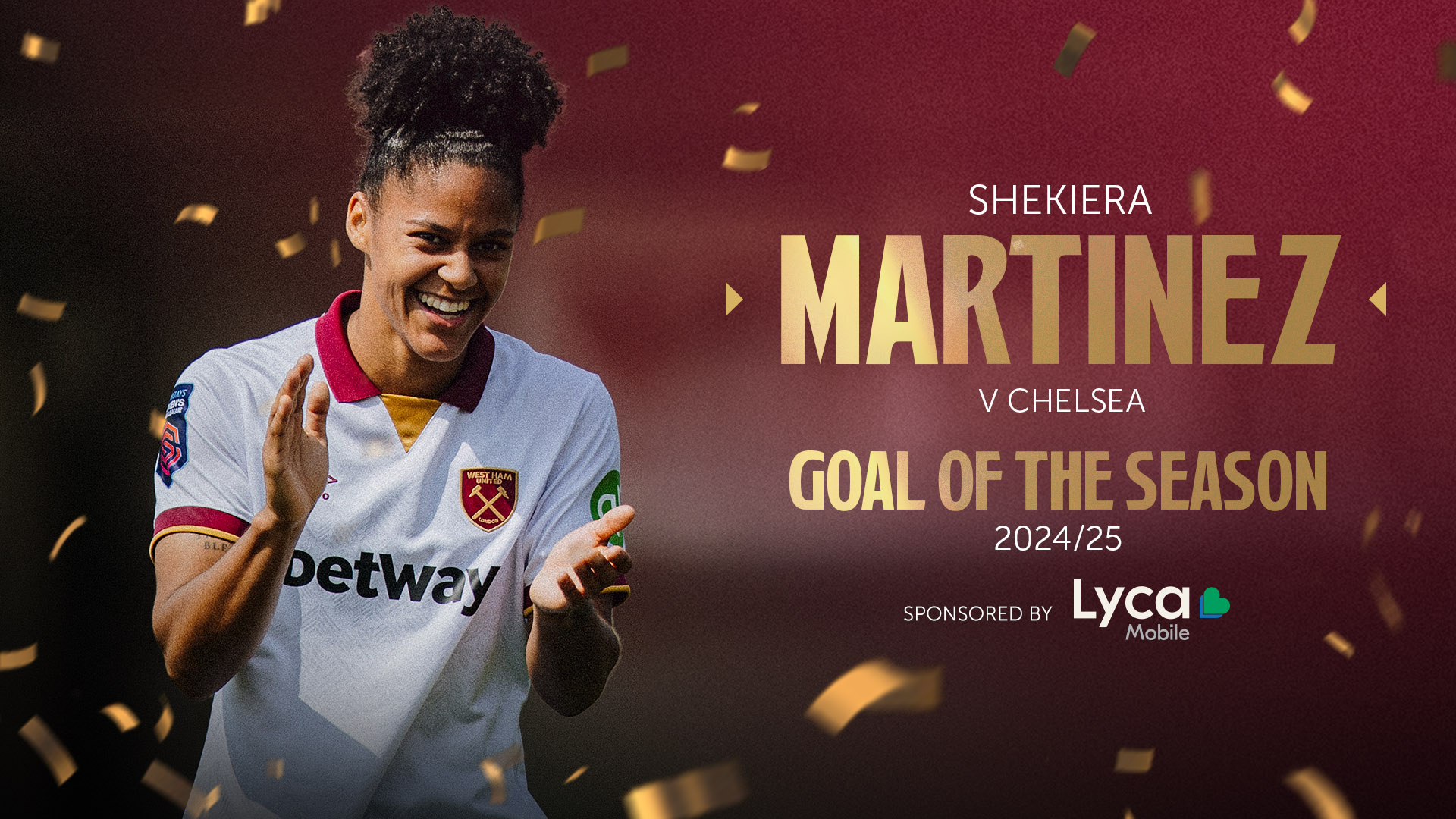 Women's team 2024/25 Goal of the Season