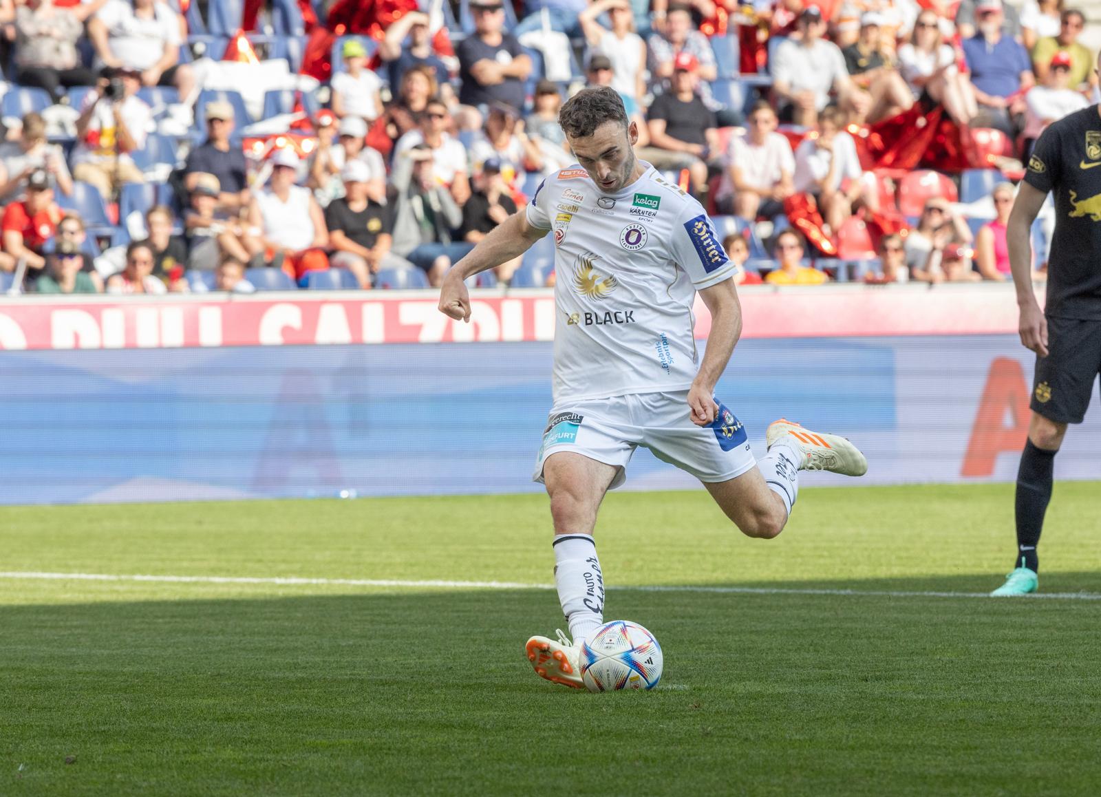 The Scotsman excelled for Austria Klagenfurt
