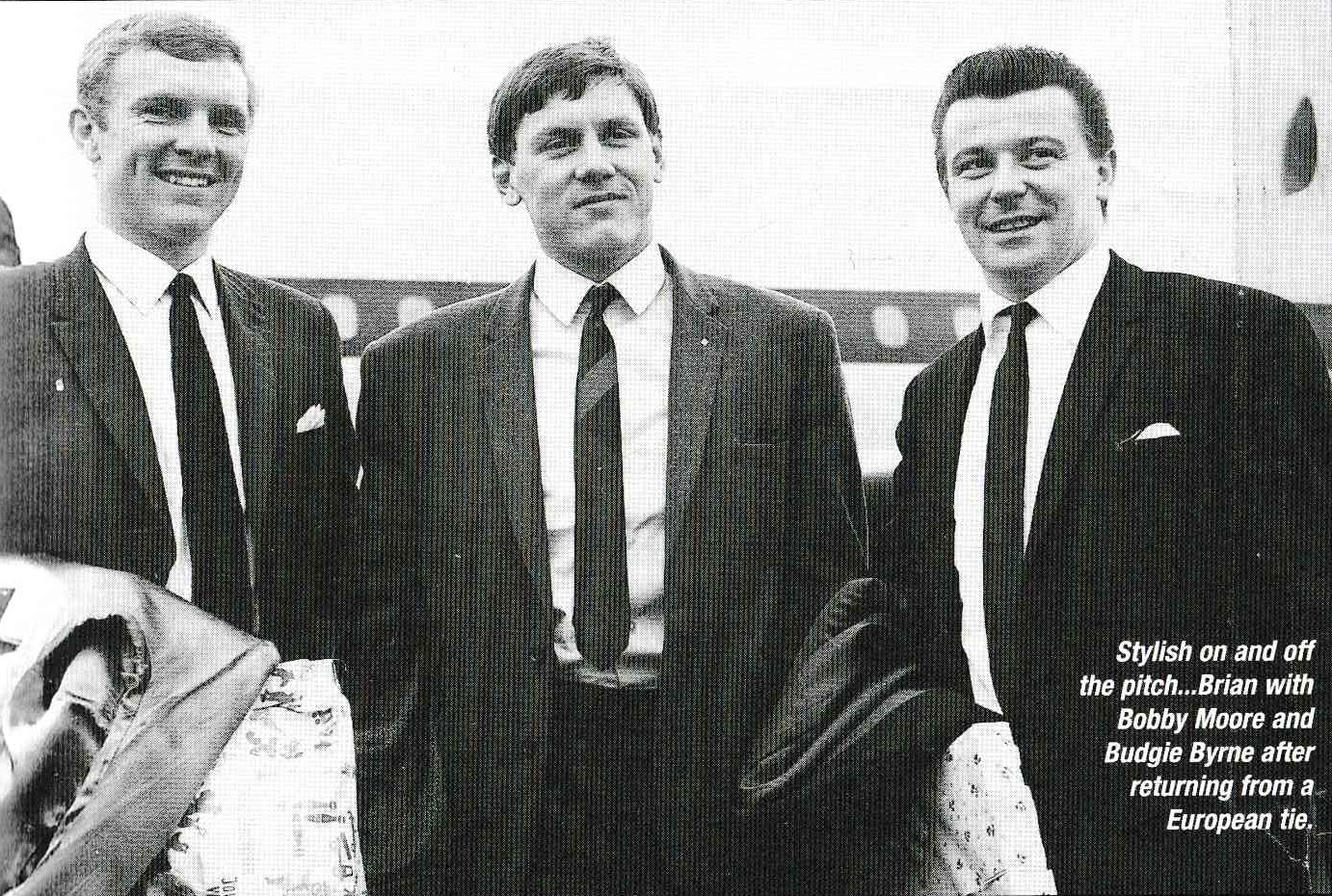 Brian Dear and Bobby Moore