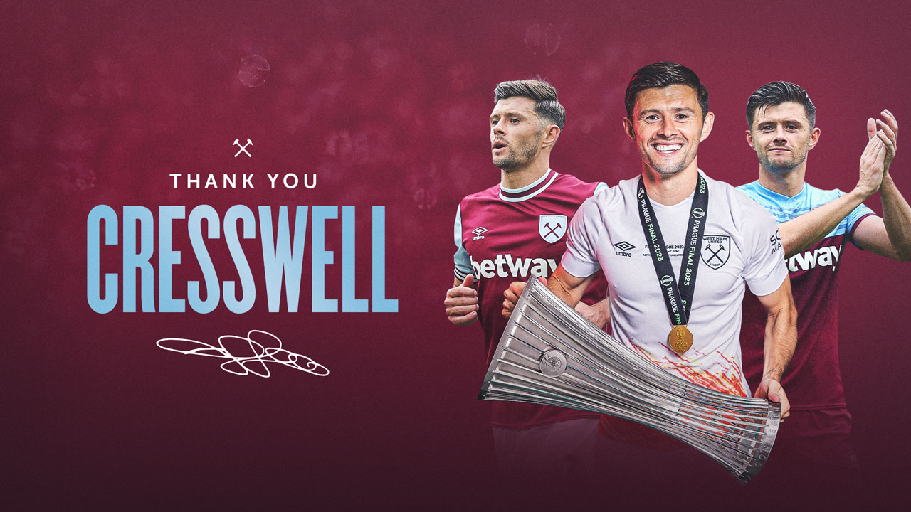 Thank You Aaron Cresswell