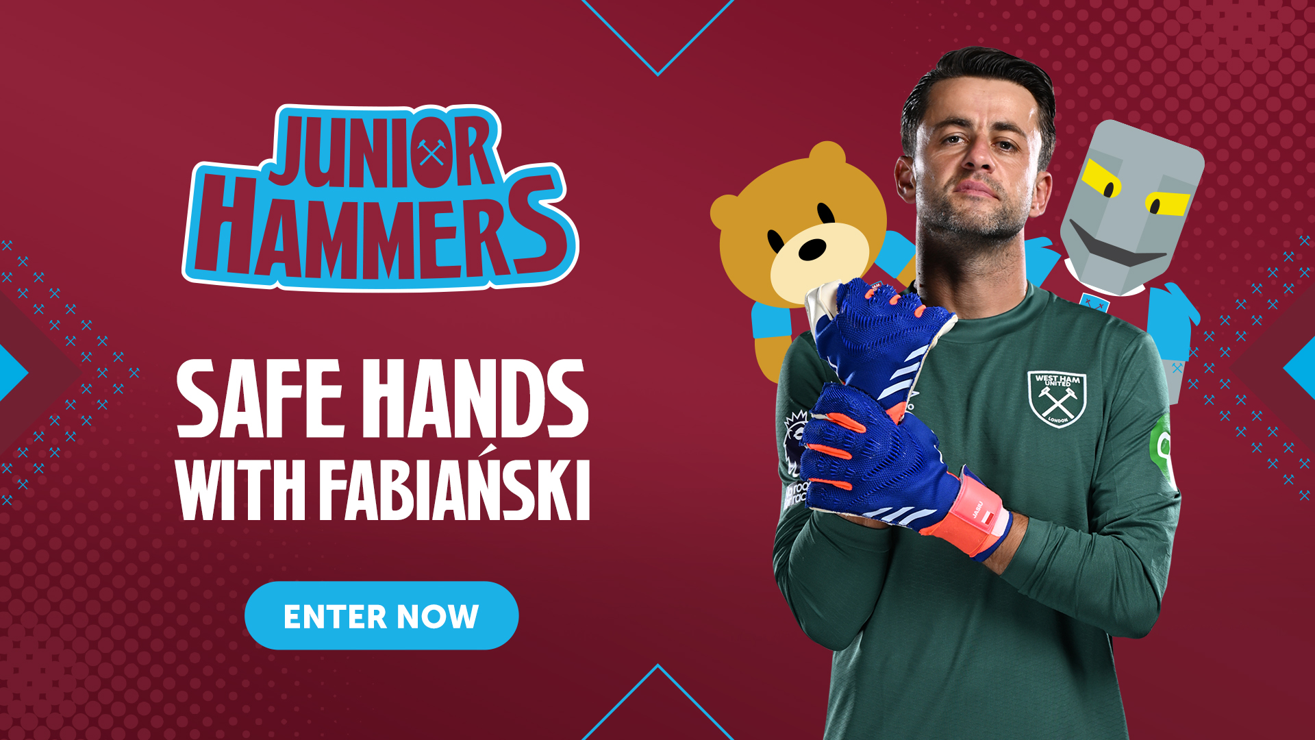Junior Hammers Fabiański competition