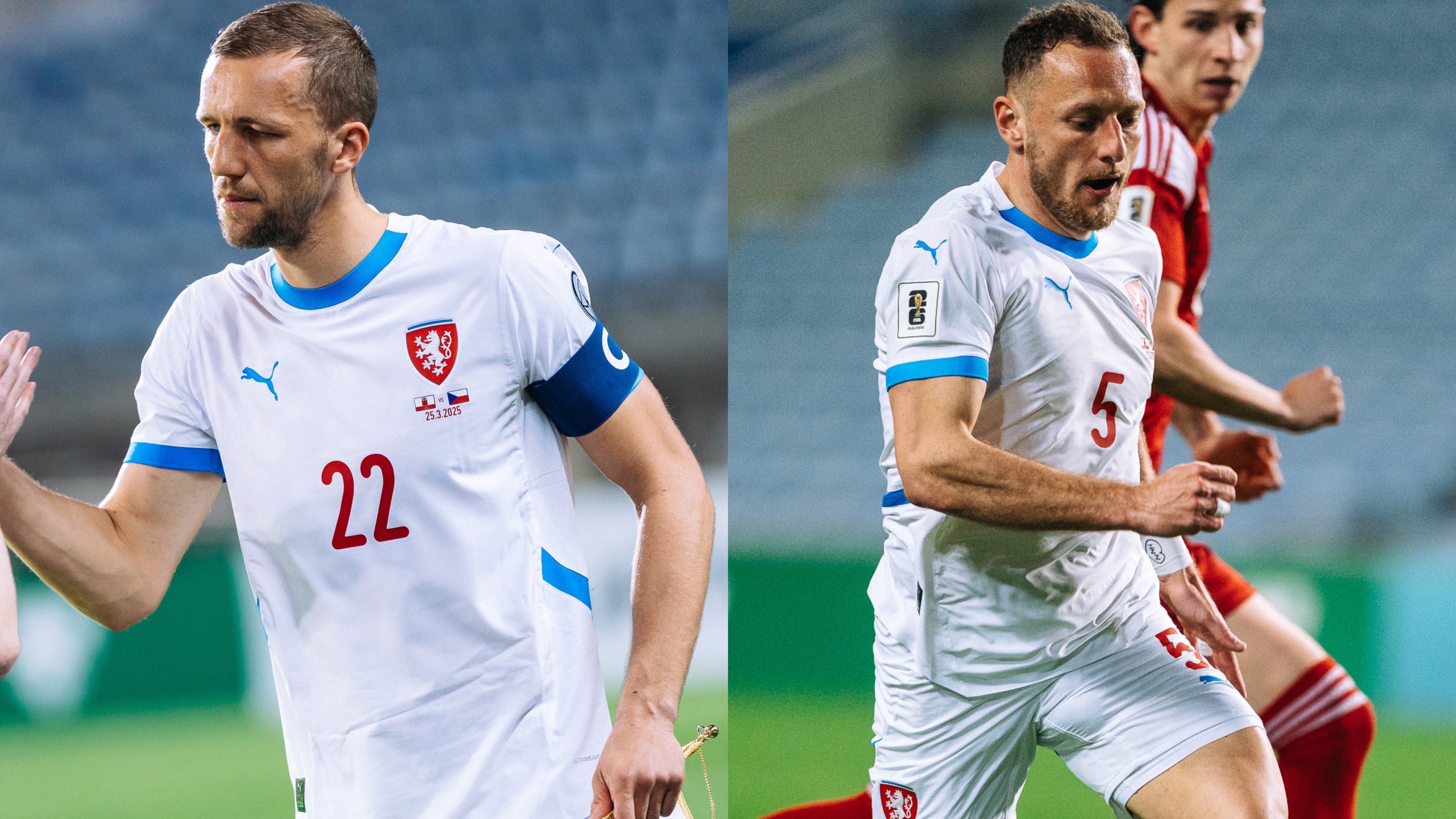 Tomáš Souček and Vladimír Coufal