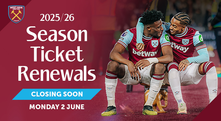 Season Ticket renewals