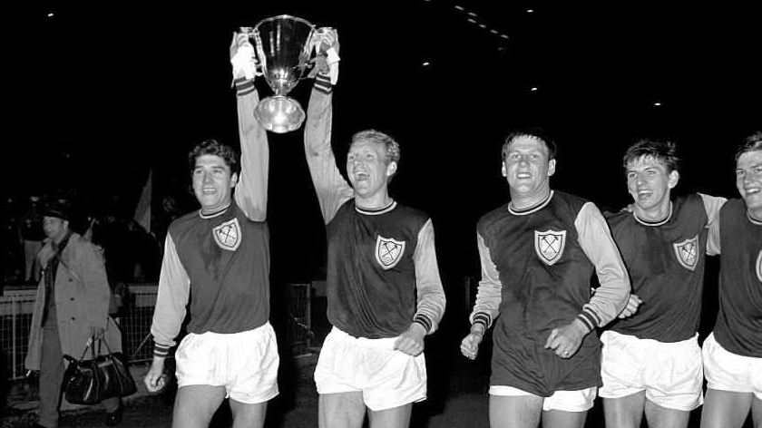 Alan Sealey and Bobby Moore