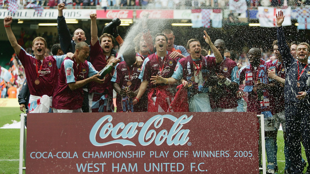 2004/05 Play-Off final celebrations