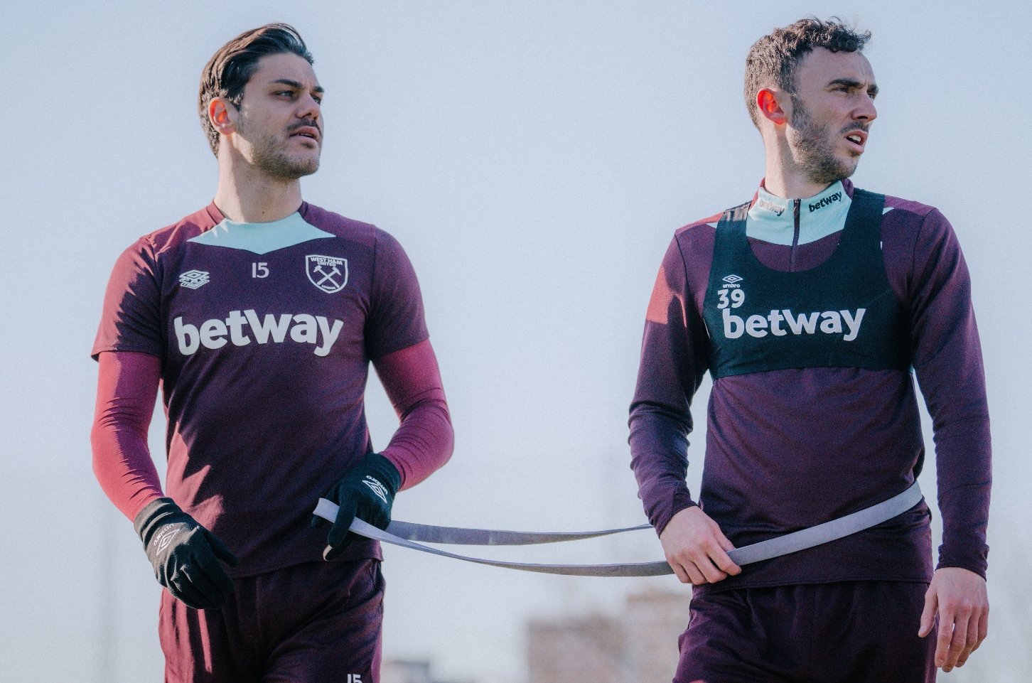 Dinos Mavropanos and Andy Irving