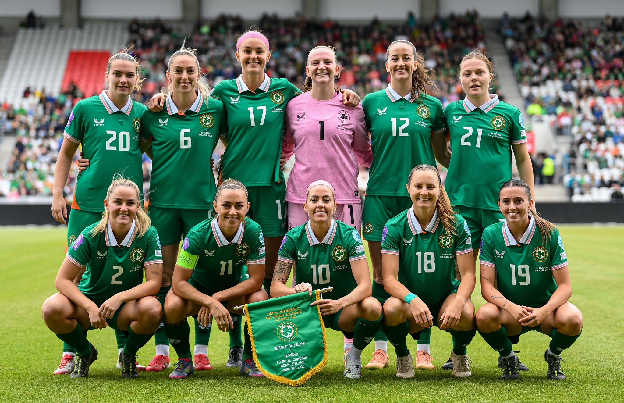 Jessie Stapleton and Republic of Ireland