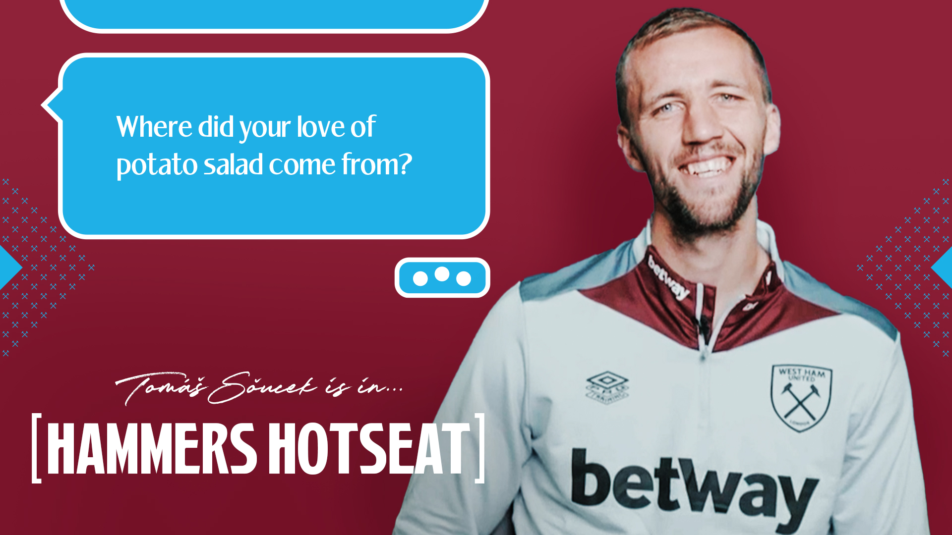 Tomáš Souček answers your questions