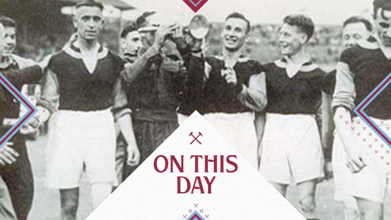 West Ham win the Football League War Cup