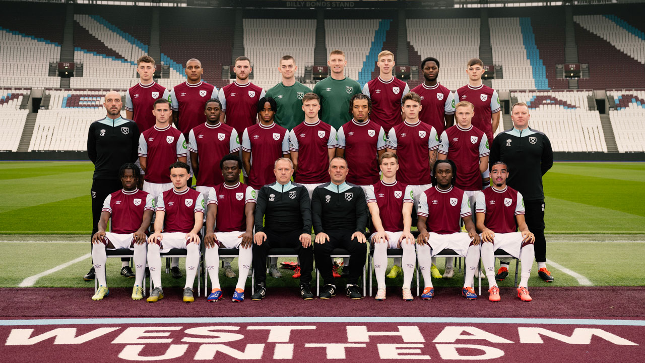 U21s team photo 2024-25