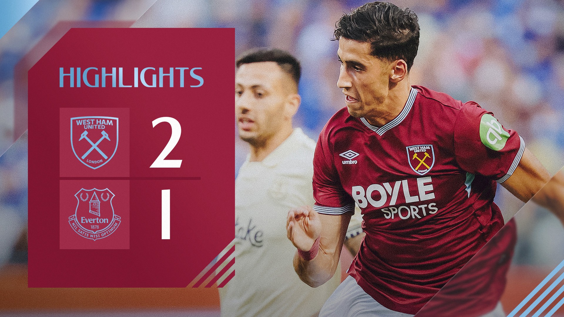West Ham United v Everton