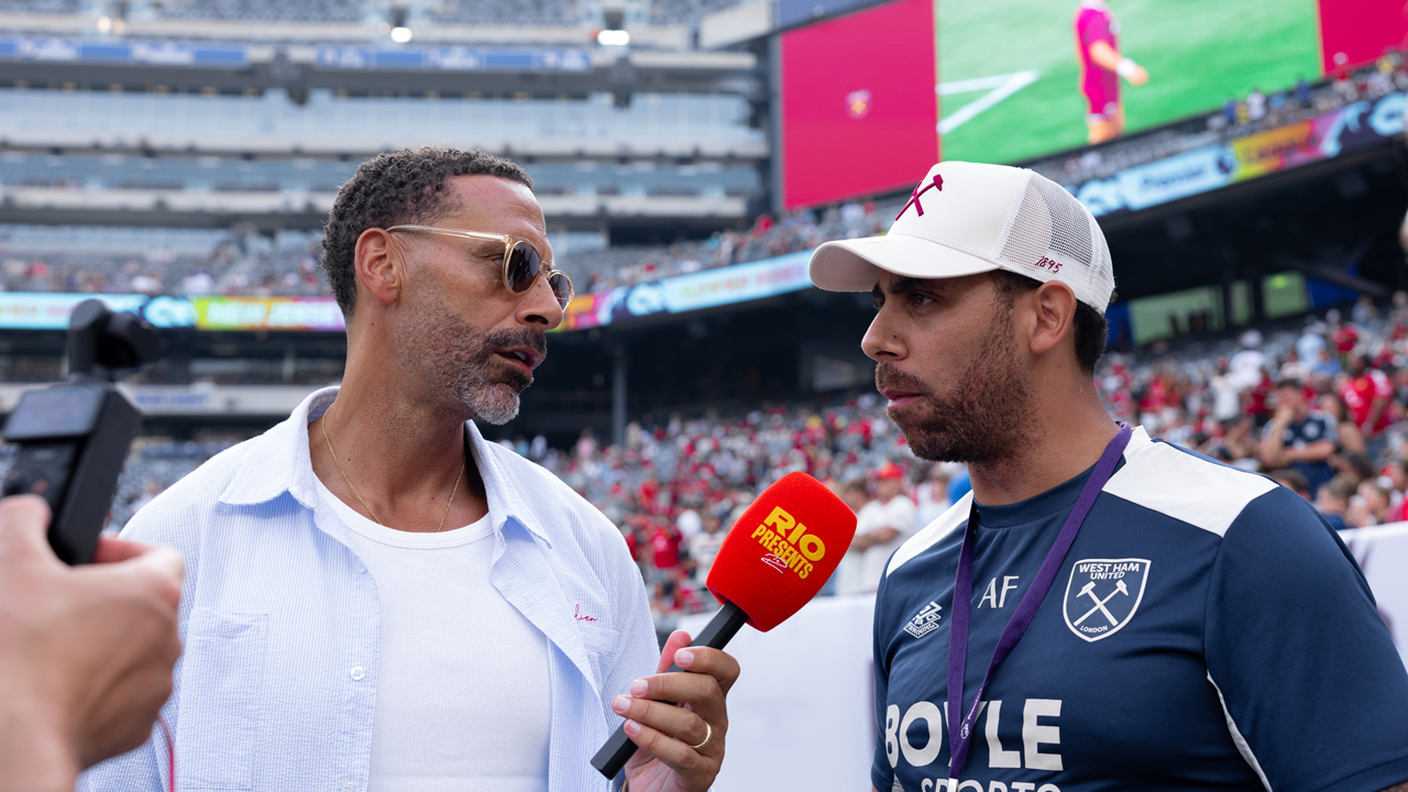 Rio and Anton Ferdinand