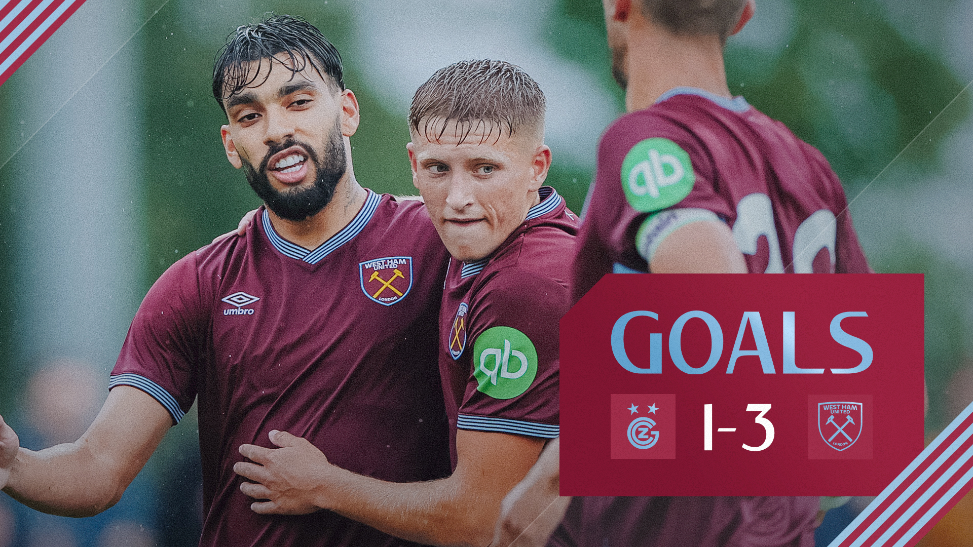 Grasshopper Club Zürich 1-3 West Ham United 