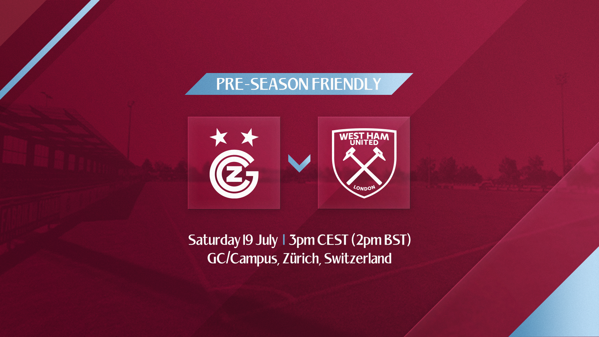 Grasshopper Club Zurich v West Ham United
