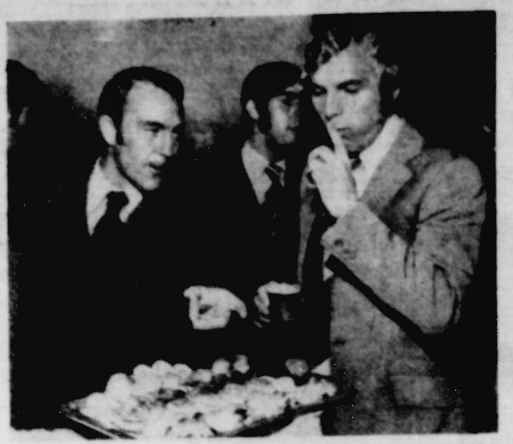 Jimmy Greaves and Bobby Moore in New York City