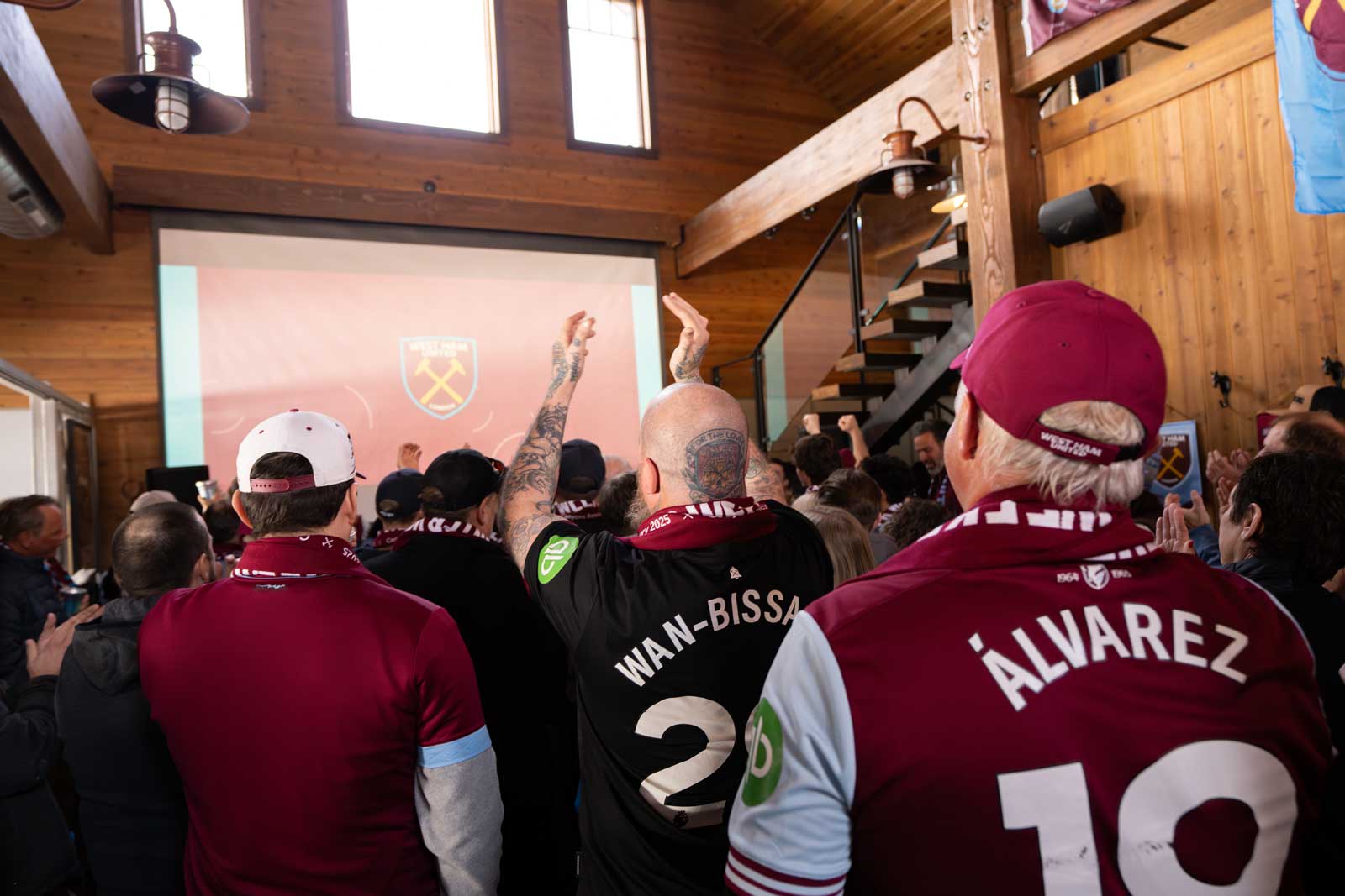 Fans at the Winter Weekender