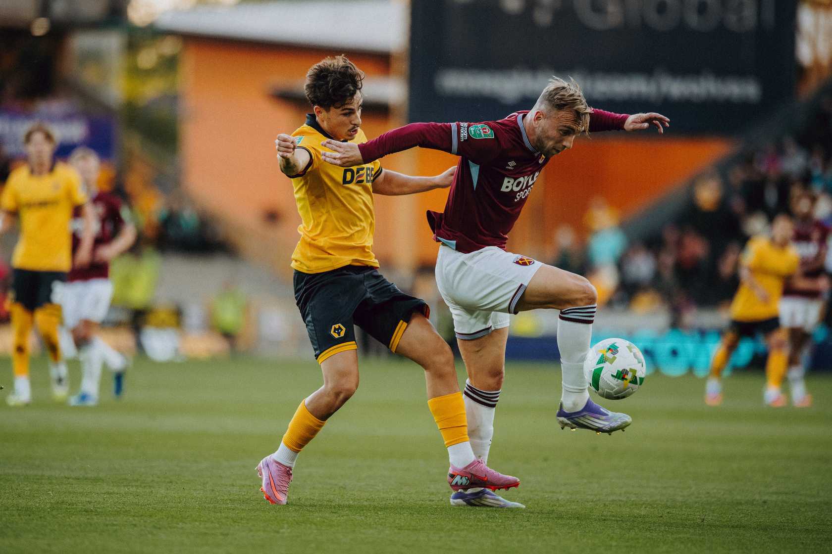 Action from West Ham's game at Wolves