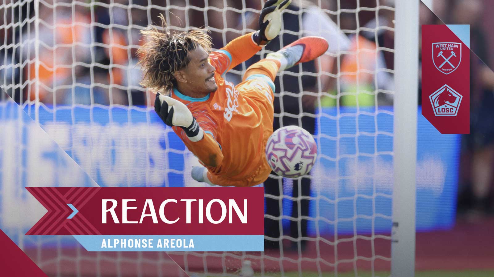 Alphonse Areola saves a penalty against Lille