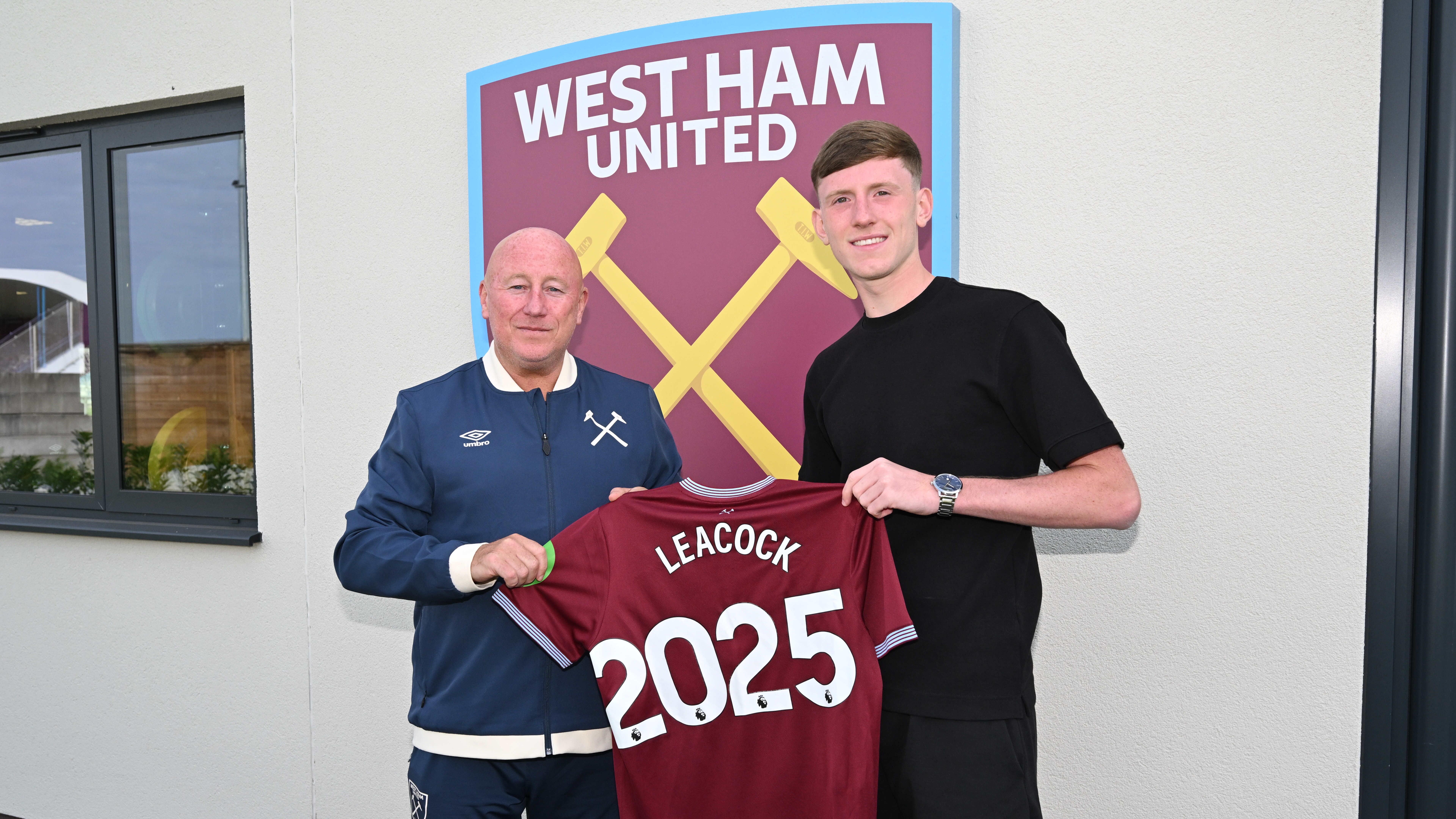 Callum Leacock and Kenny Brown