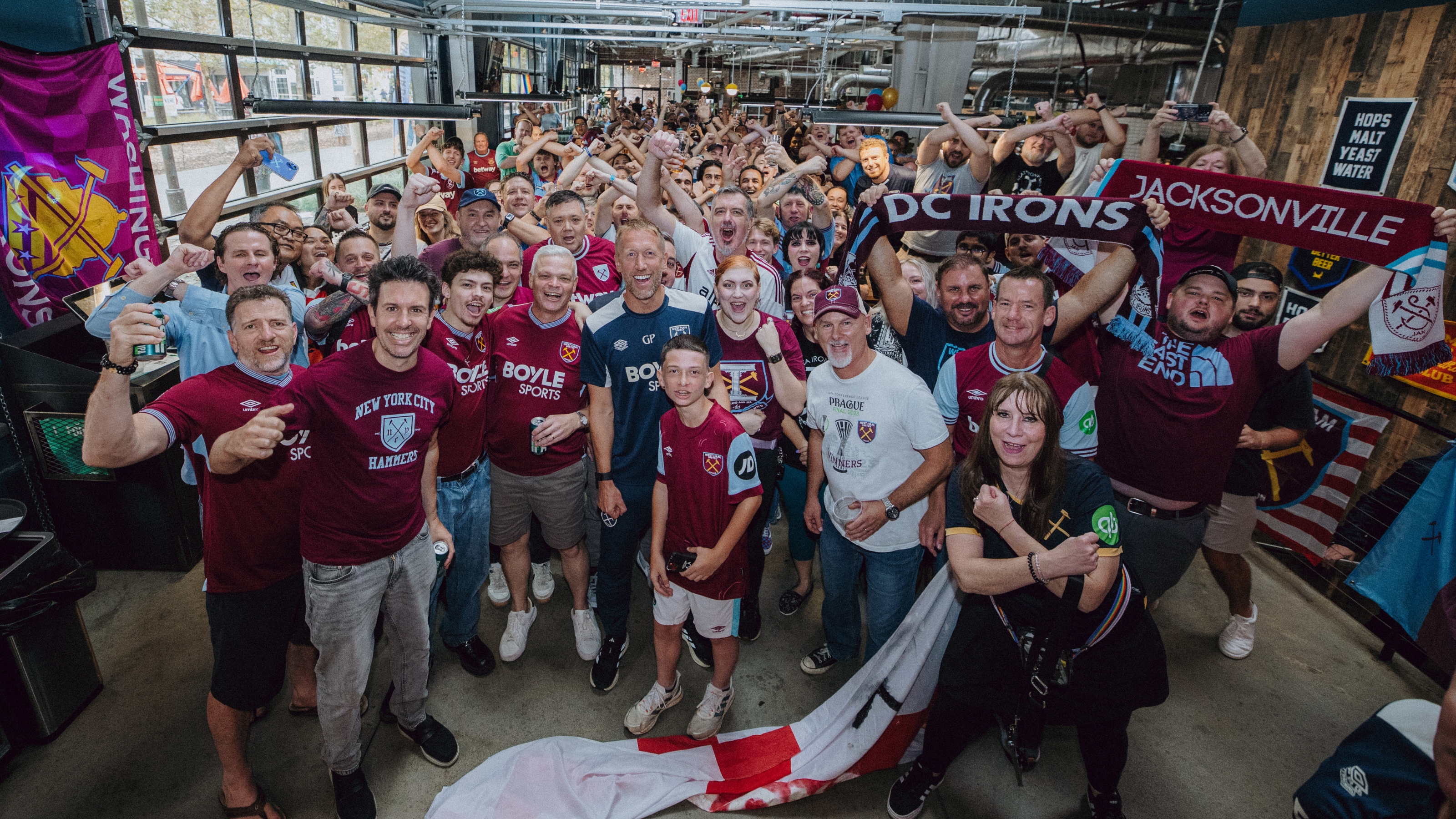 Atlanta Ironworks fan party