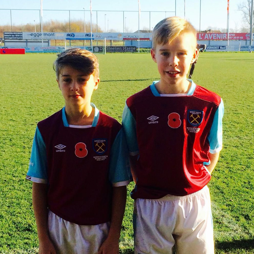 George Earthy and Kaelan Casey
