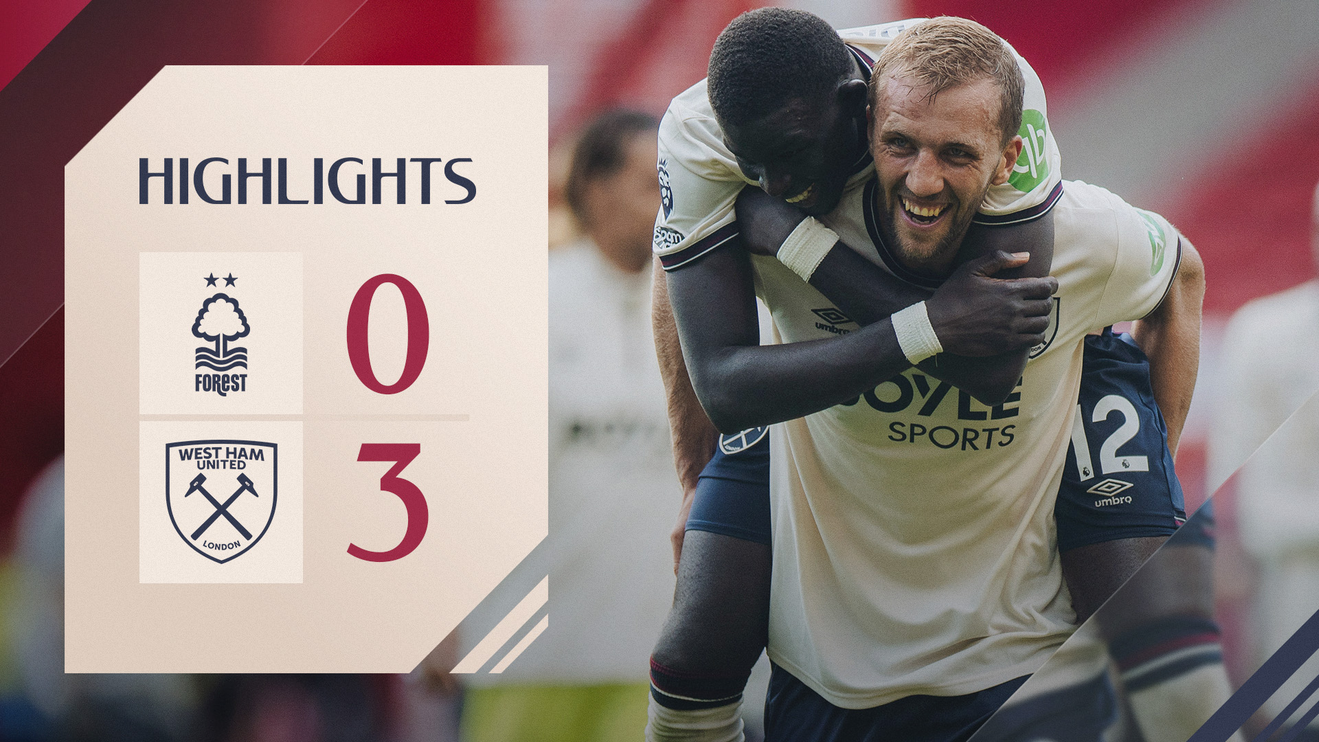 Nottingham Forest v West Ham United